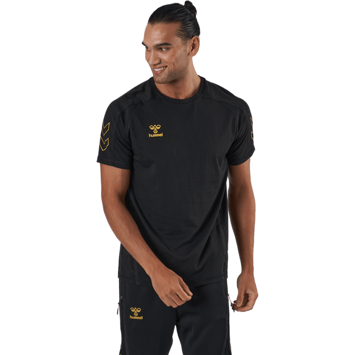 T-shirt manches courtes Hmlcima Xk noir