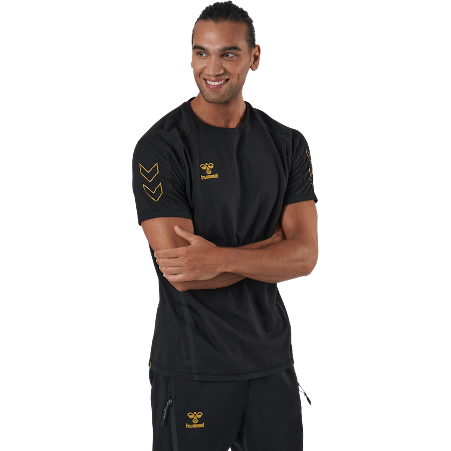 T-shirt manches courtes Hmlcima Xk noir
