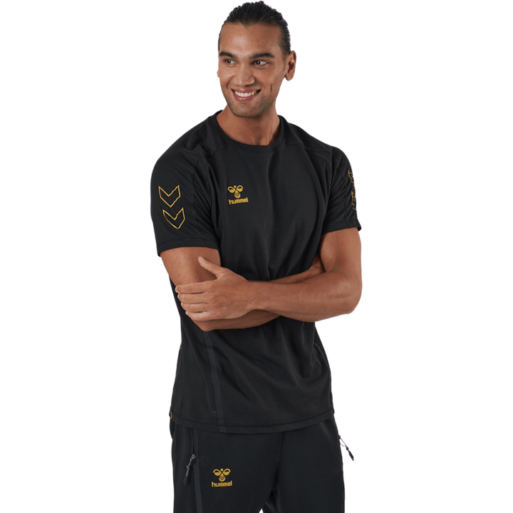 T-shirt manches courtes Hmlcima Xk noir