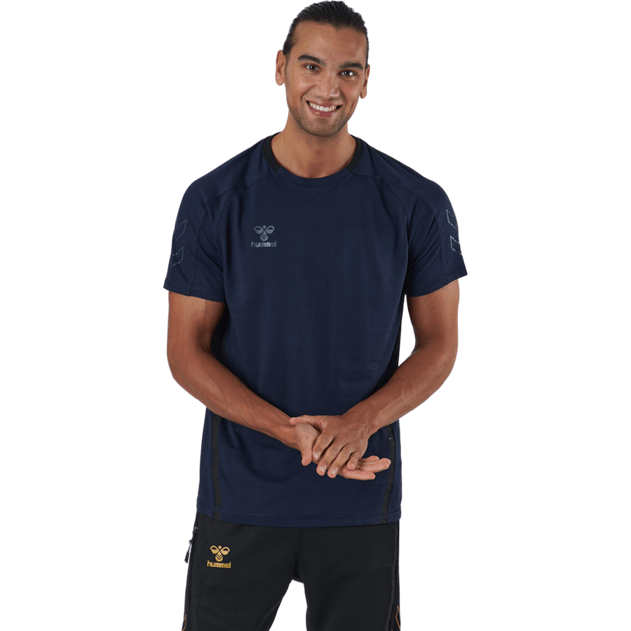 Hmlcima Xk T-shirt S/s Marine