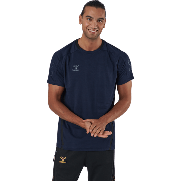 Hmlcima Xk T-shirt S/s Marine