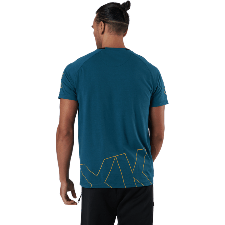 Hmlcima Xk T-shirt S/s Blauw Koraal
