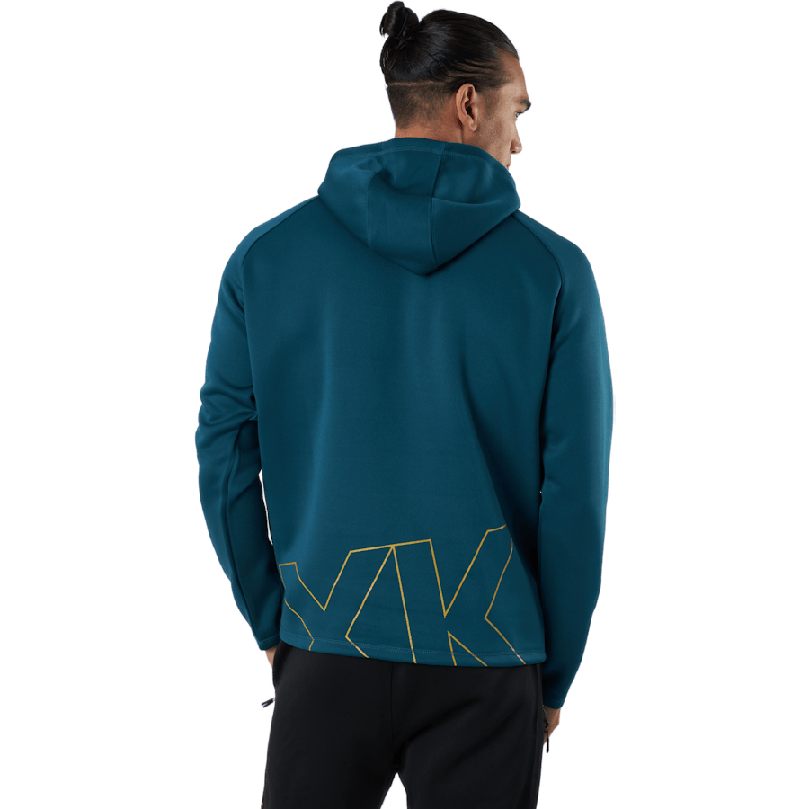 Hmlcima Xk Hoodie Blue Coral