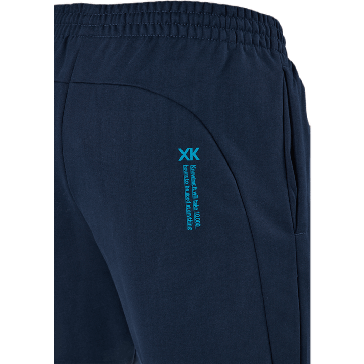 Hmlaction Byxor i bomull Svart Iris/atomic Blue