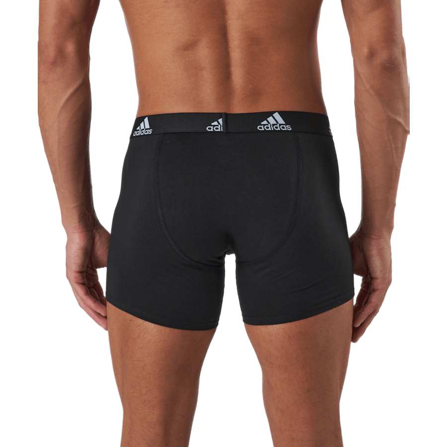 Bos Brief 3Pp Black / Medium Grey Heather / Crew Navy