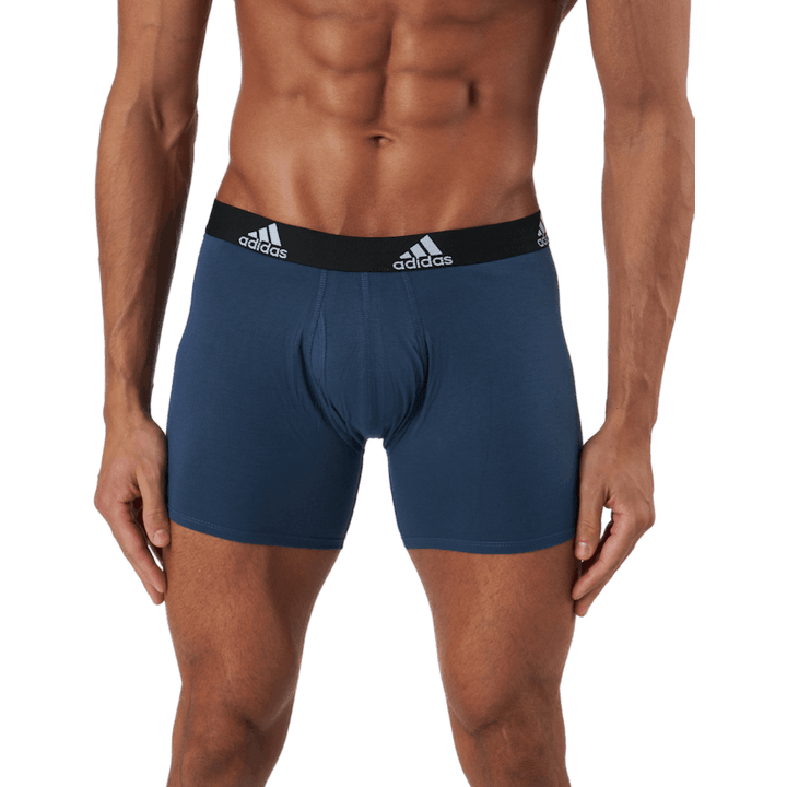 Bos Brief 3Pp Black / Medium Grey Heather / Crew Navy