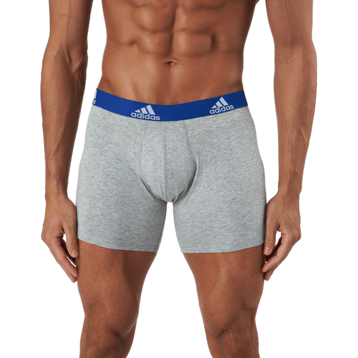 Bos Brief 3Pp Black / Medium Grey Heather / Crew Navy