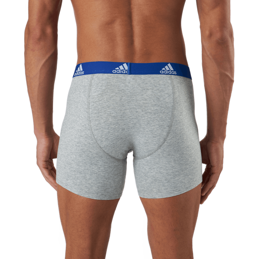 Bos Brief 3Pp Black / Medium Grey Heather / Crew Navy