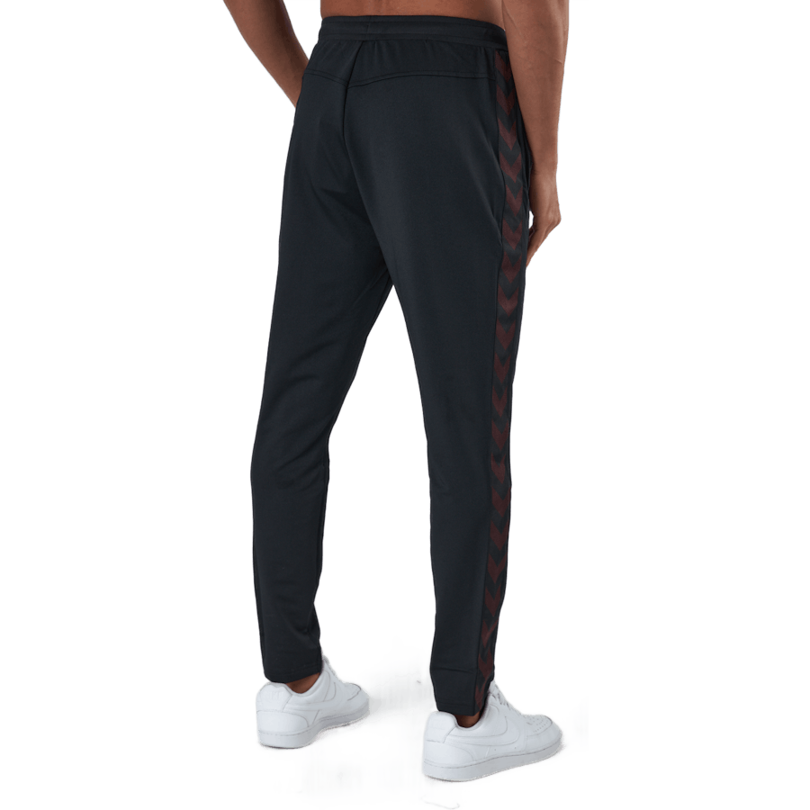 Hmlnathan 2.0 Tapered Pants Schwarz/Karamell