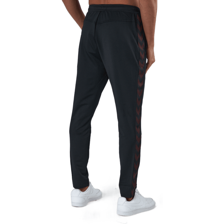Hmlnathan 2.0 Tapered Pants Schwarz/Karamell