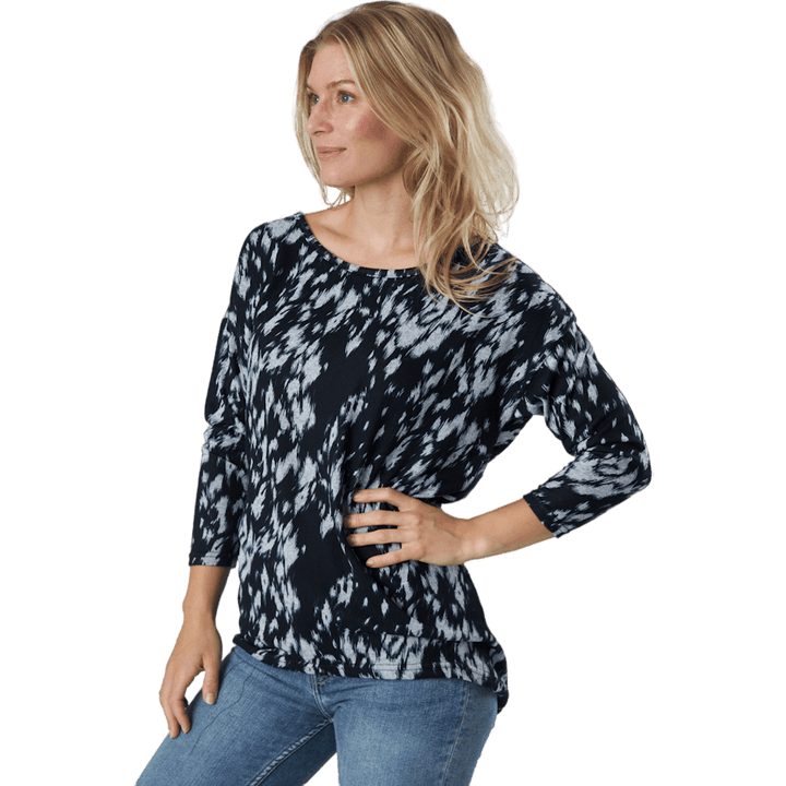 Onlelcos 4/5 Aop Top Jrs Noos Black W/graphic Paint 15