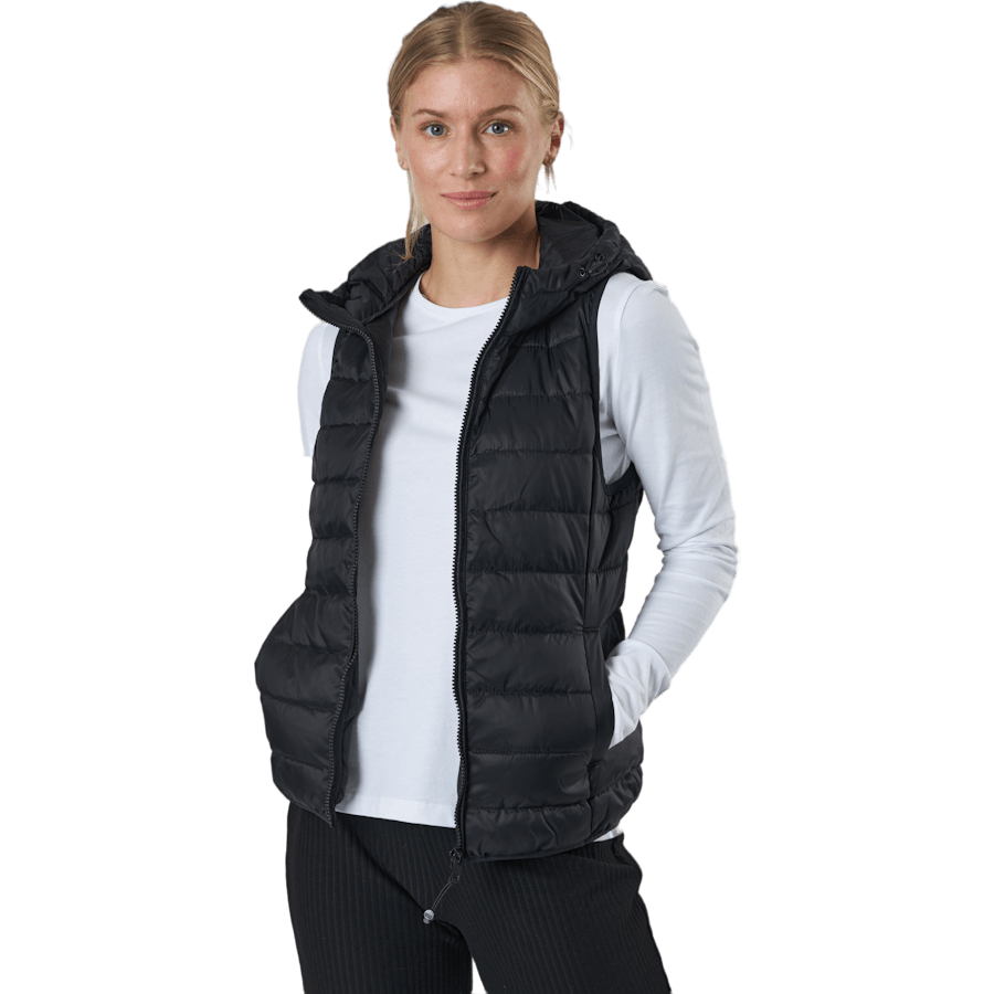 New Tahoe Hood Waistcoat Black