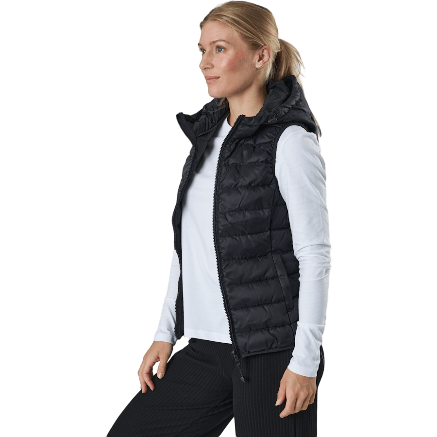 New Tahoe Hood Waistcoat Black