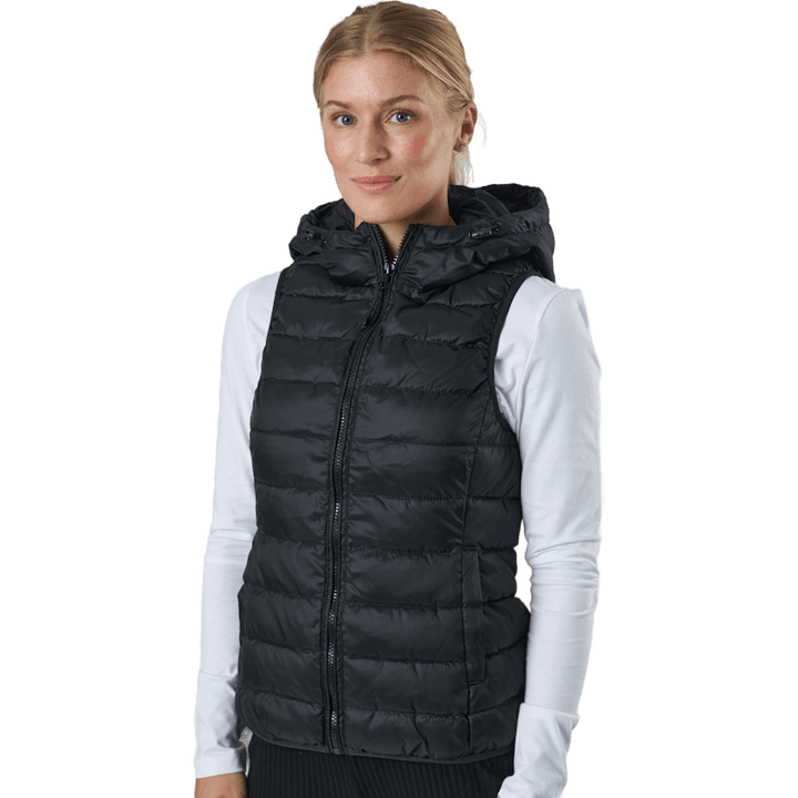 New Tahoe Hood Waistcoat Black