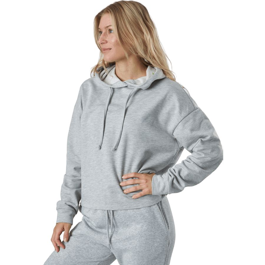 Onldreamer Life L/s Hood Swt N Light Grey Melange