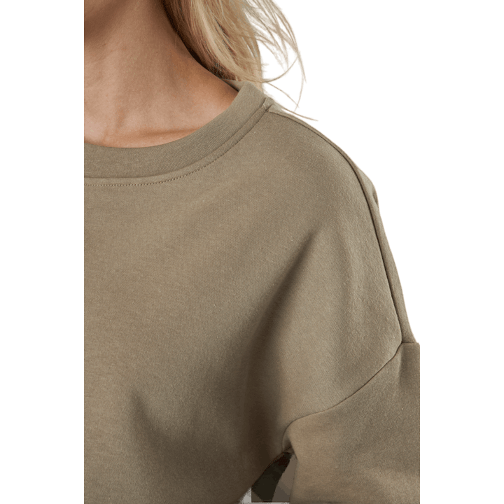 Pcchilli Ls Sweat Noos Bc Silver Mink