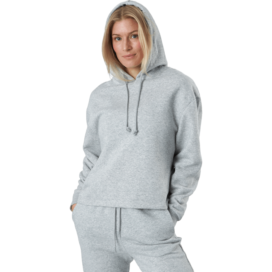 Pcchilli Ls Hoodie Noos Bc Light Grey Melange