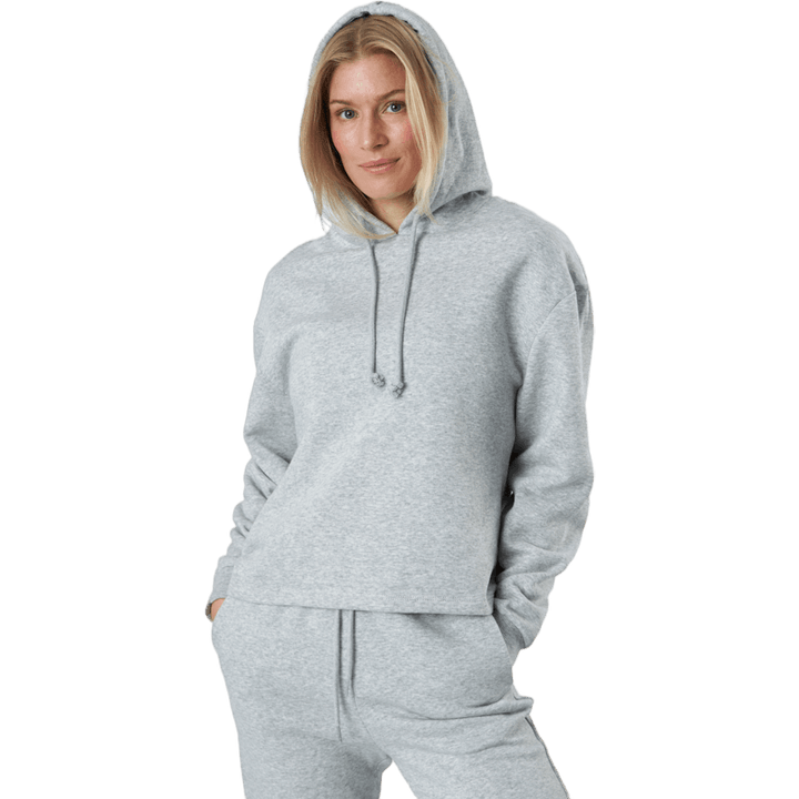 Pcchilli Ls Hoodie Noos Bc Light Grey Melange