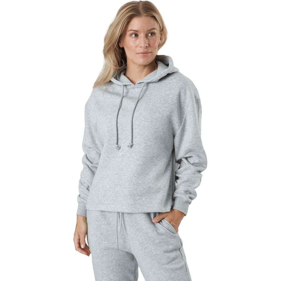 Pcchilli Ls Hoodie Noos Bc Light Grey Melange