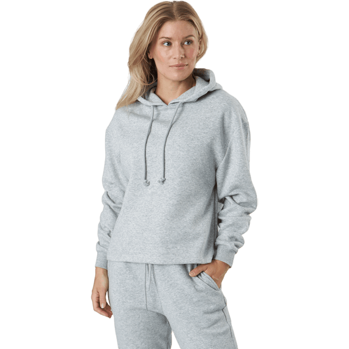 Pcchilli Ls Hoodie Noos Bc Light Grey Melange