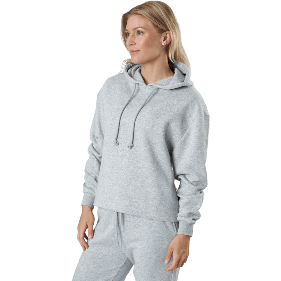 Pcchilli Ls Hoodie Noos Bc Light Grey Melange