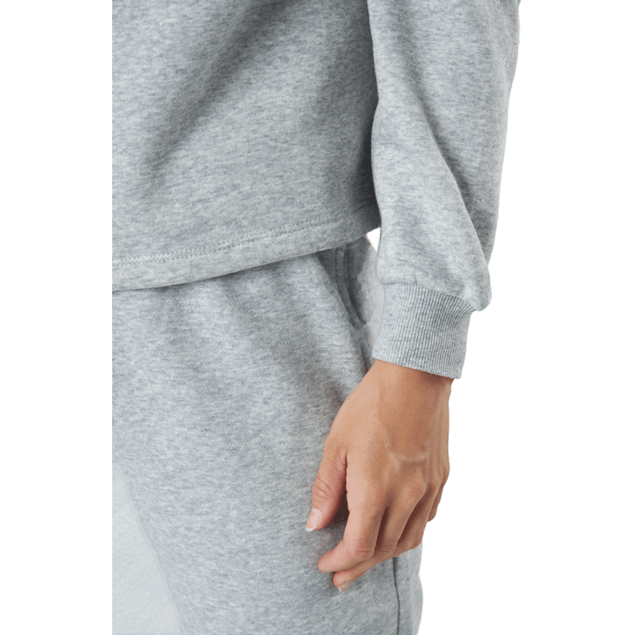Pcchilli Ls Hoodie Noos Bc Light Grey Melange