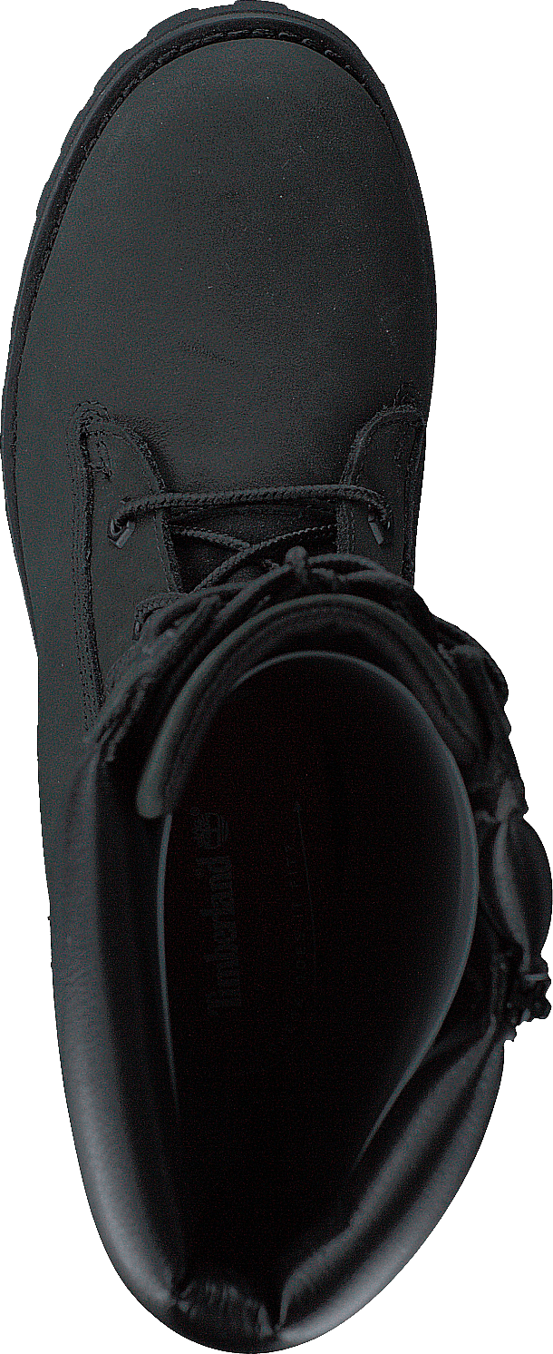 Dívky Classic Tall Lace Up Wit Black