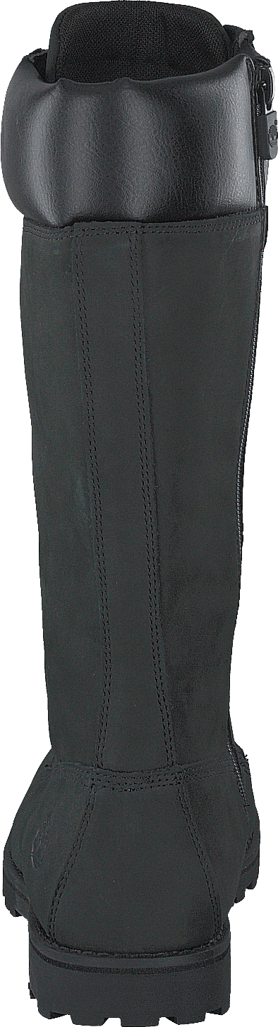 Dívky Classic Tall Lace Up Wit Black