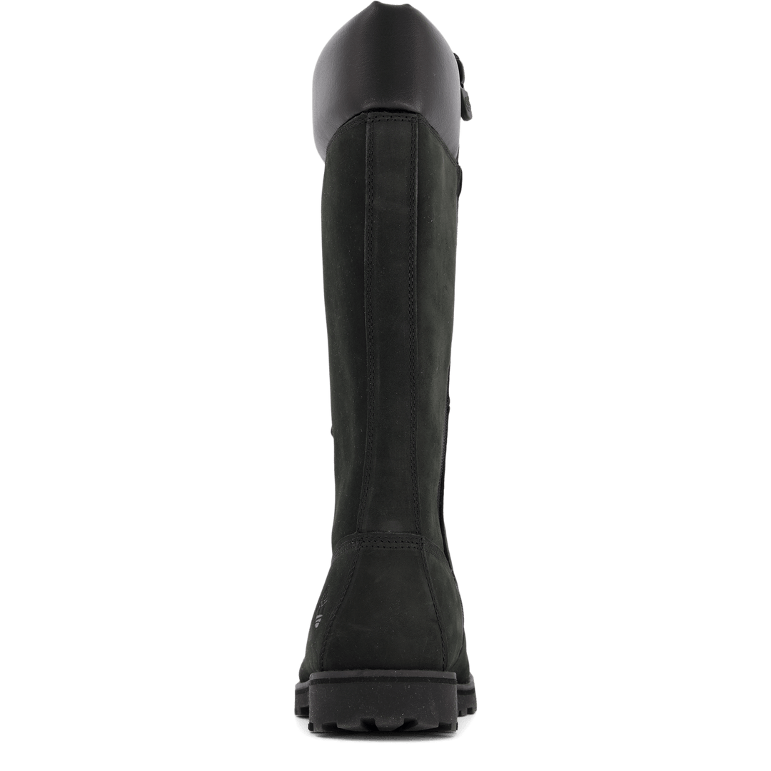 Girls Classic Tall Lace Up Wit Black