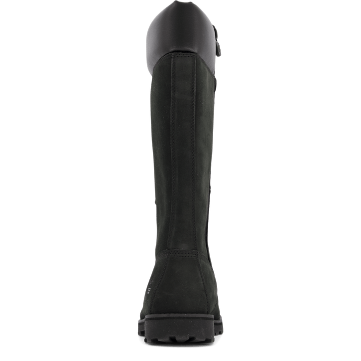 Girls Classic Tall Lace Up Wit Black