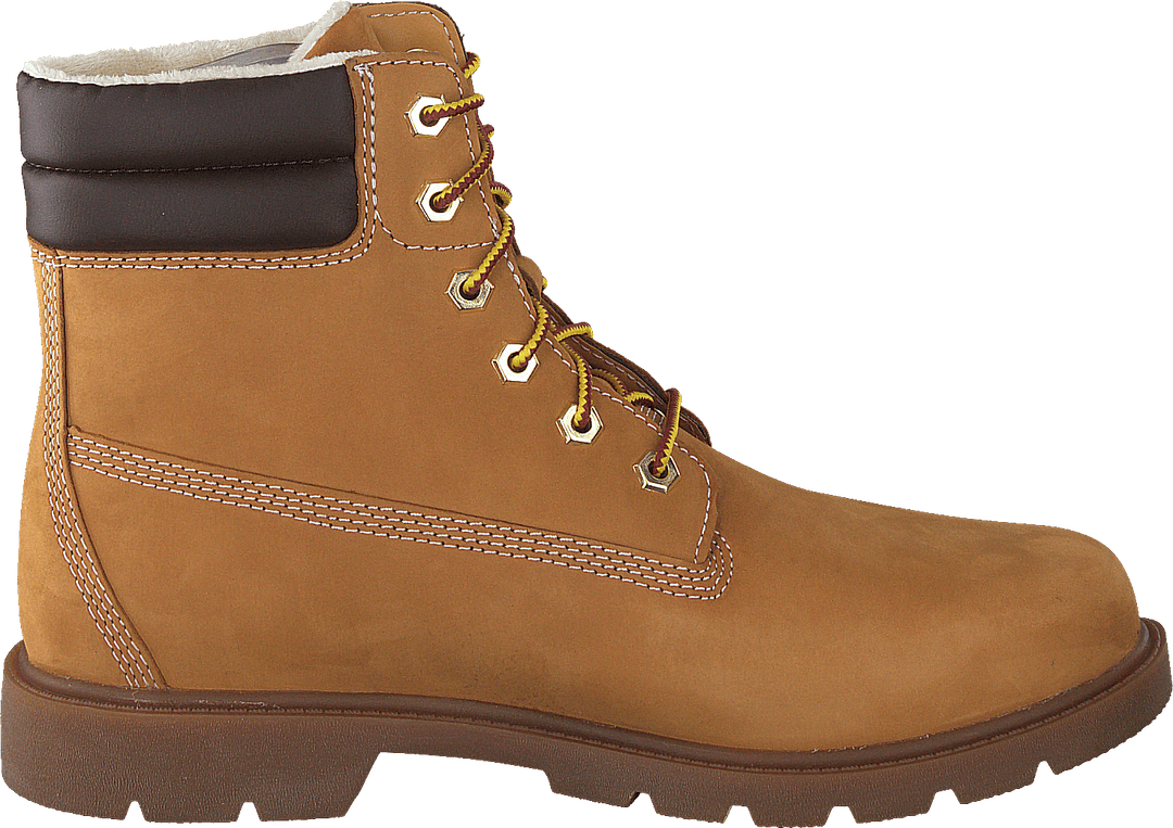 Linden Woods 6in Faux Fur Line Wheat