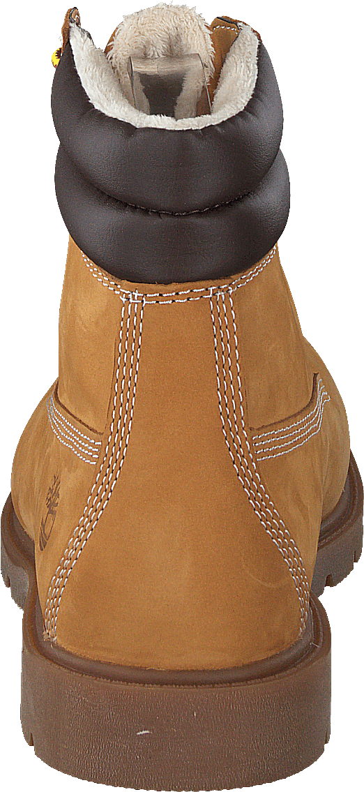 Linden Woods 6in Faux Fur Line Wheat