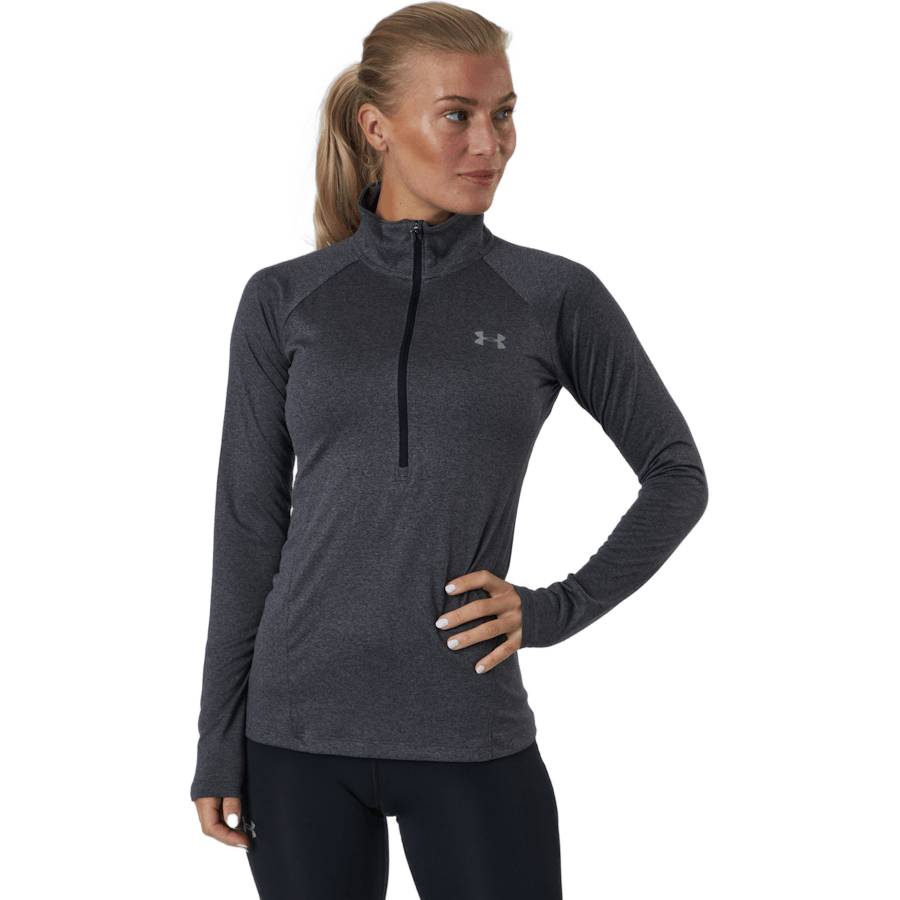 Tech 1/2 Zip - Solid Carbon Heather
