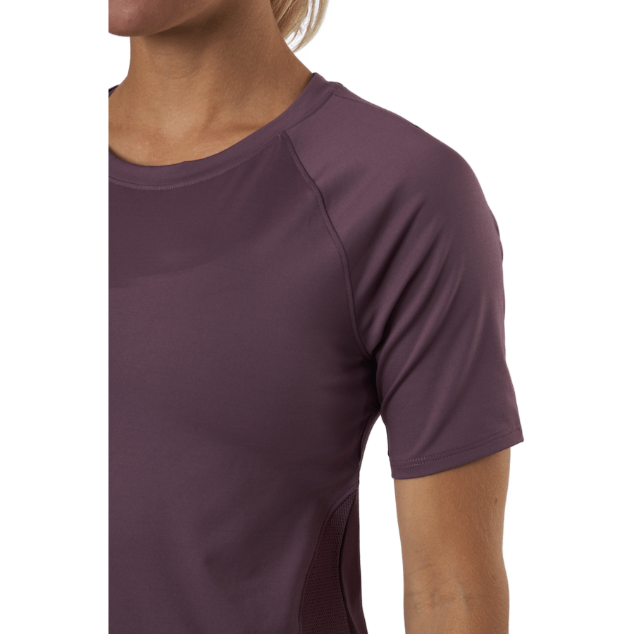 Ua Rush Mesh Ss Ash Plum
