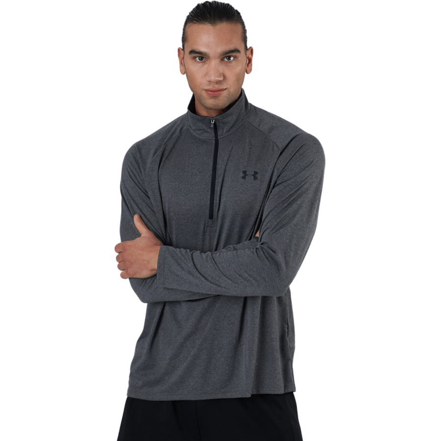 Ua Tech 2.0 1/2 Zip Carbon Heather