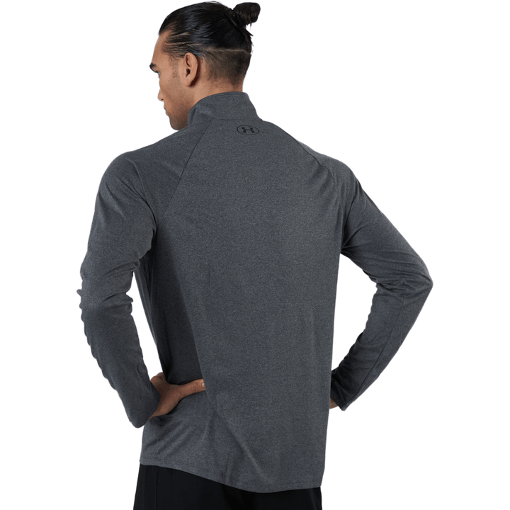 Ua Tech 2.0 1/2 Zip Carbon Heather