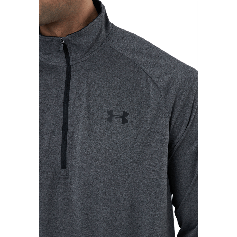 Ua Tech 2.0 1/2 Zip Carbon Heather