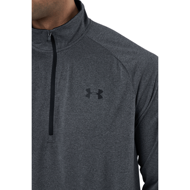 Ua Tech 2.0 1/2 Zip Carbon Heather