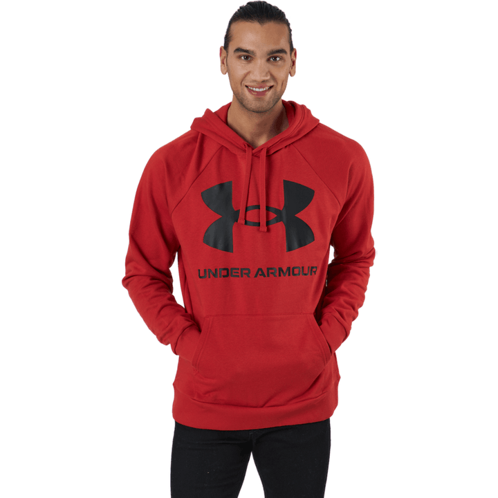 Sweat polaire Ua Rival Big Logo HD Rouge radieux
