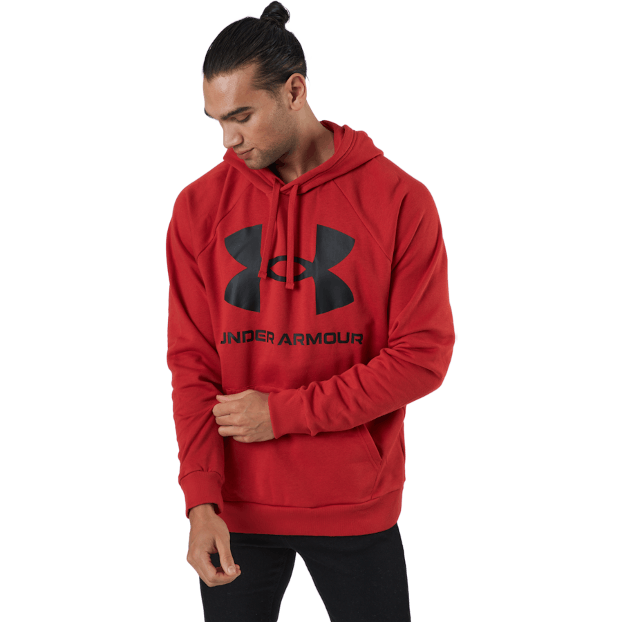 Sweat polaire Ua Rival Big Logo HD Rouge radieux