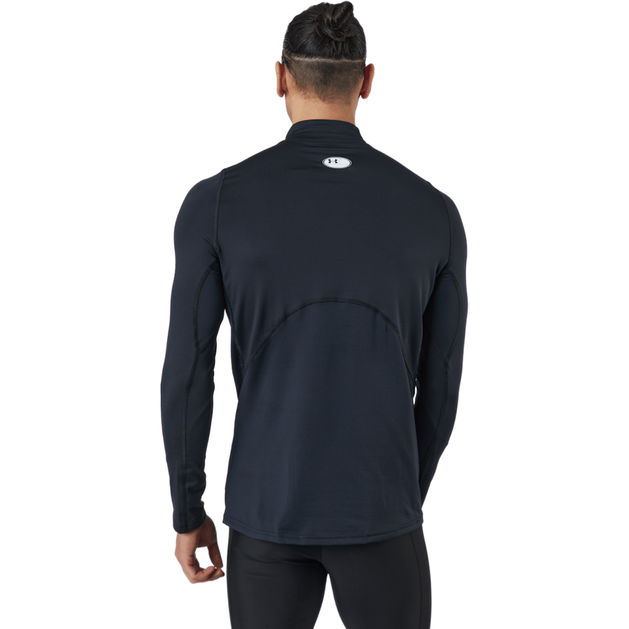 Ua Cg Armour Fitted Mock Black