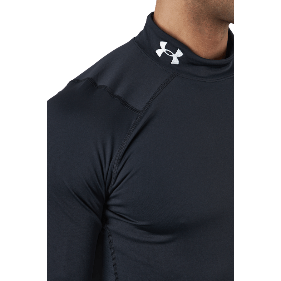 Ua Cg Armour Fitted Mock Black