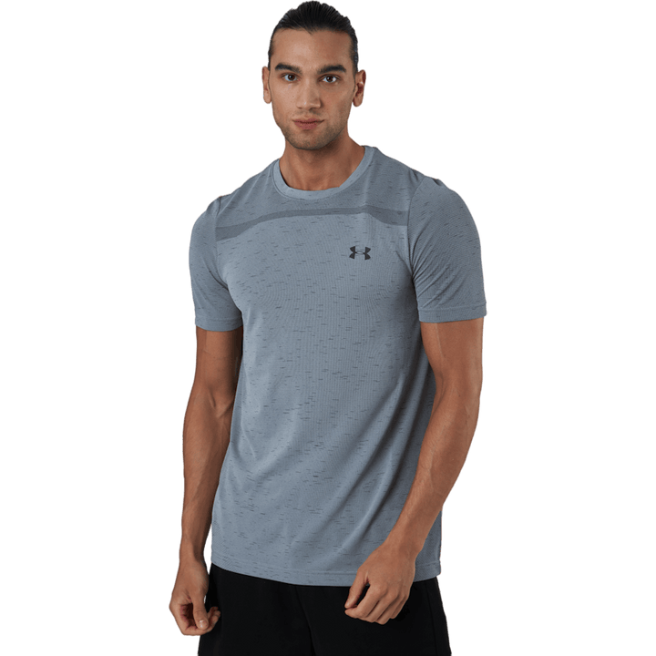 Ua Seamless Ss Mod Gray