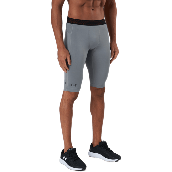 Ua Hg Rush 2.0 Long Shorts Concrete