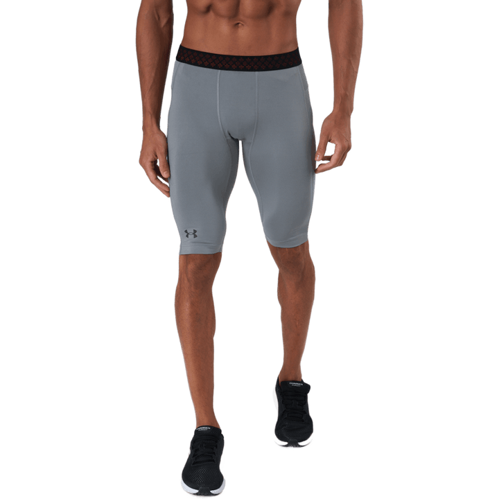 Ua Hg Rush 2.0 Long Shorts Concrete