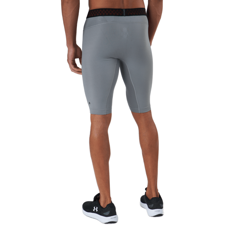 Ua Hg Rush 2.0 Long Shorts Concrete