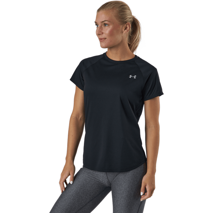 Maillot à manches courtes UA Speed ​​Stride noir
