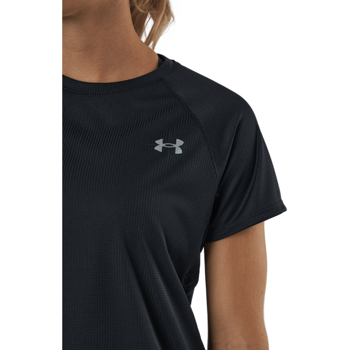 Maillot à manches courtes UA Speed ​​Stride noir