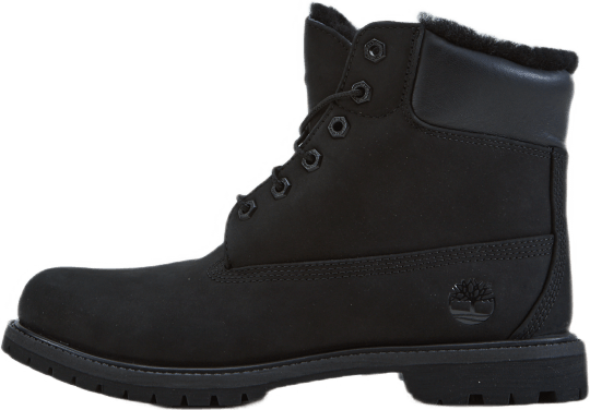 6in Premium Shearling Lined Wp Black