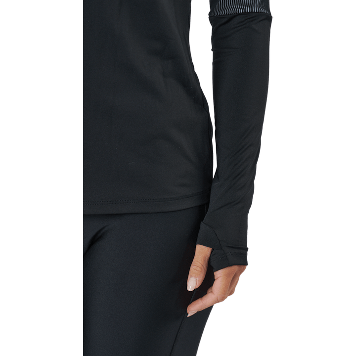 Light Speed 1/2 Zip Black/silver Reflective
